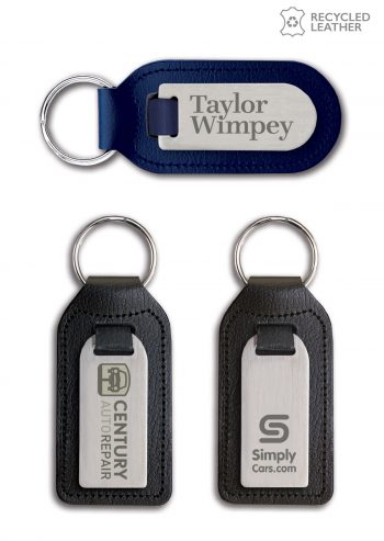 Economy Stainless Steel Medallion Keyfobs