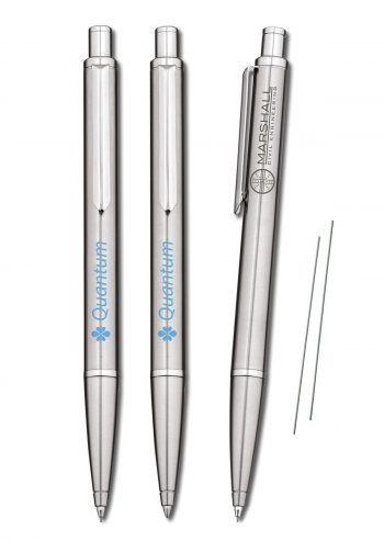 Stainless Steel Novara Ballpen by Inovo Design