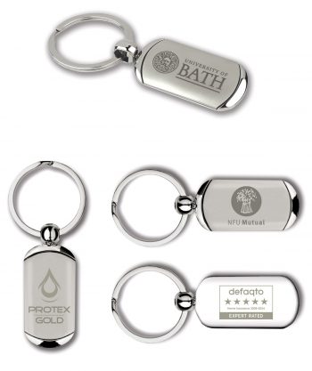 Premium  Rectangular Keyring